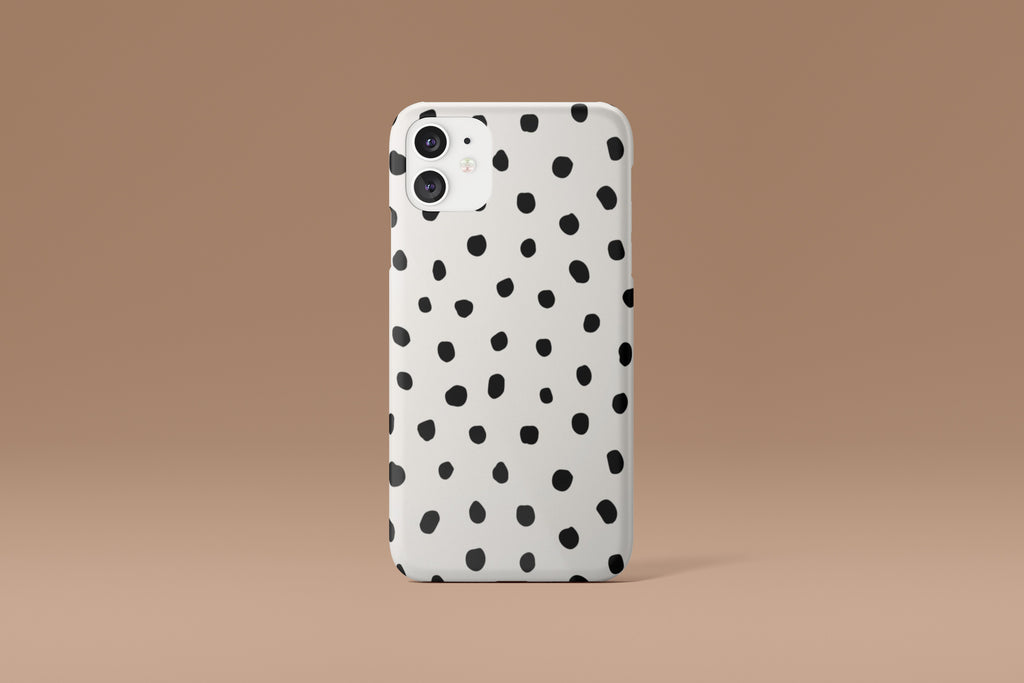 Grey Dots Mobile Phone Cases - Casetful
