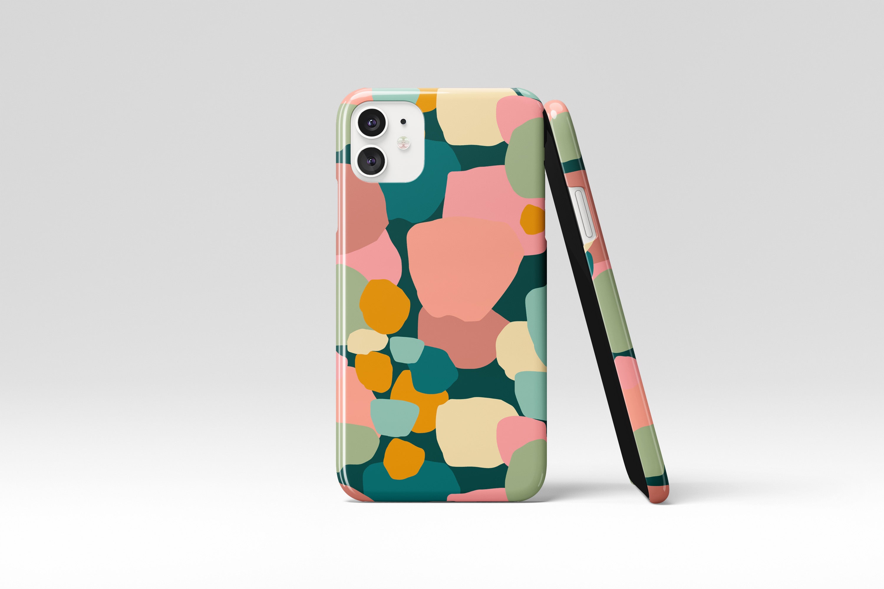 Coloured Stones Mobile Phone Cases - Casetful