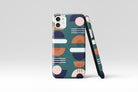 Shapes (Teal) Mobile Phone Cases - Casetful