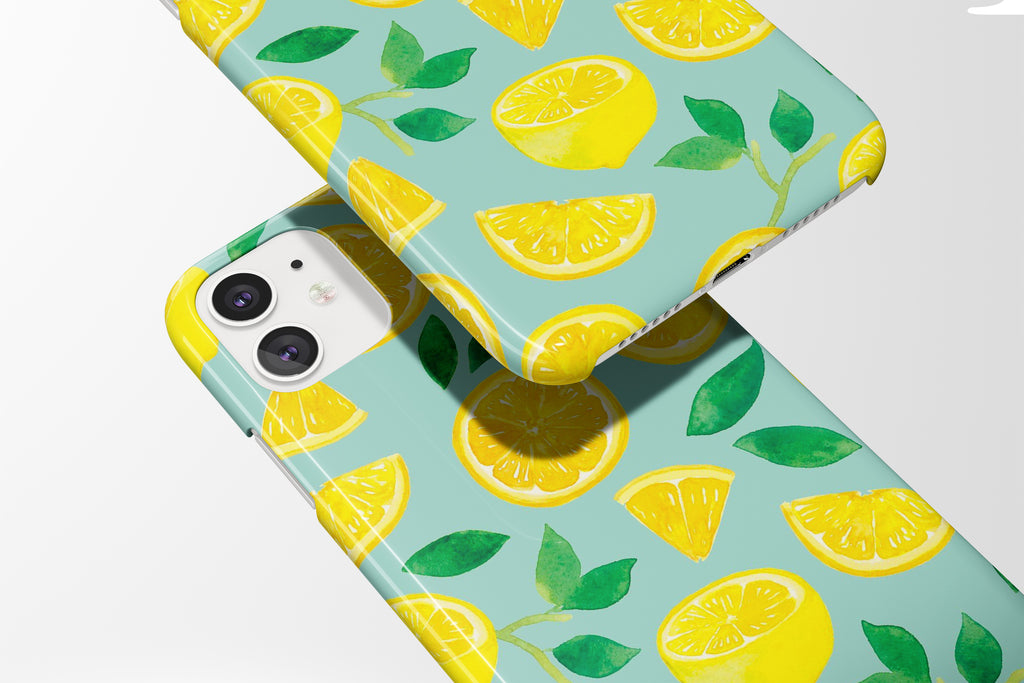 Green Lemon Mobile Phone Cases - Casetful