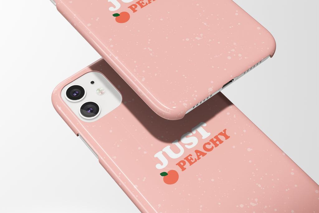 Just Peachy Mobile Phone Cases - Casetful