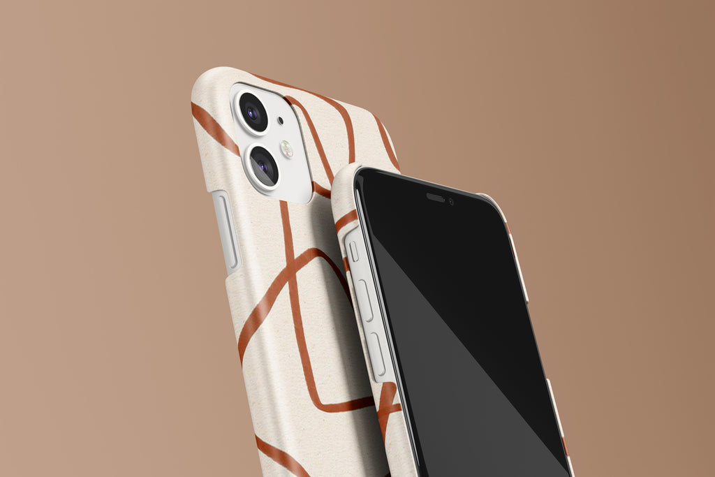 Lineas Mobile Phone Cases - Casetful