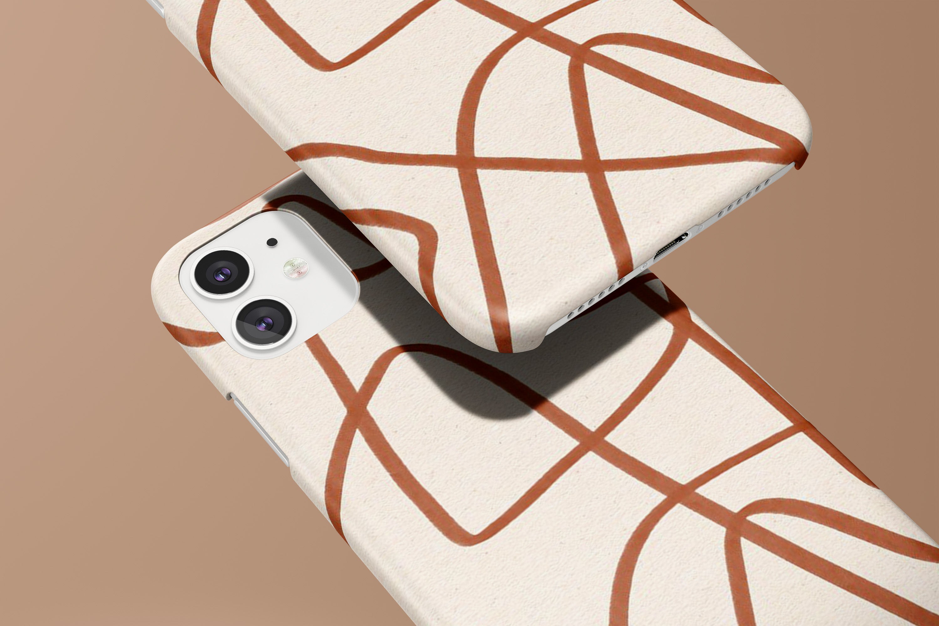 Lineas Mobile Phone Cases - Casetful