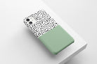 Geo Dots (Pastel Green) Mobile Phone Cases - Casetful