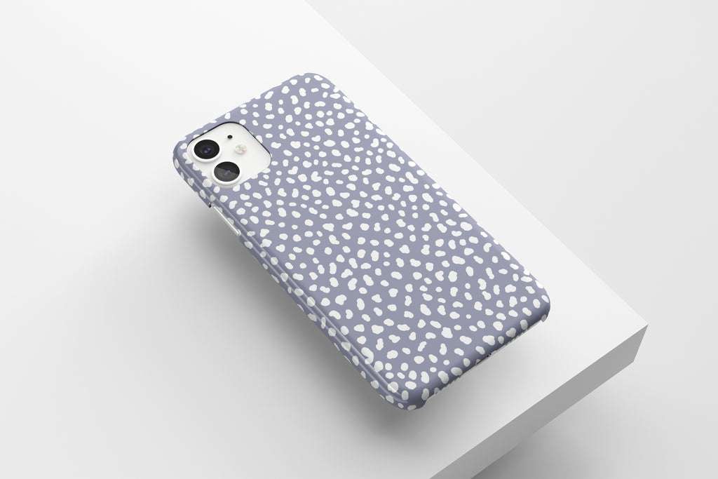Dotty (Pastel Blue) Mobile Phone Cases - Casetful