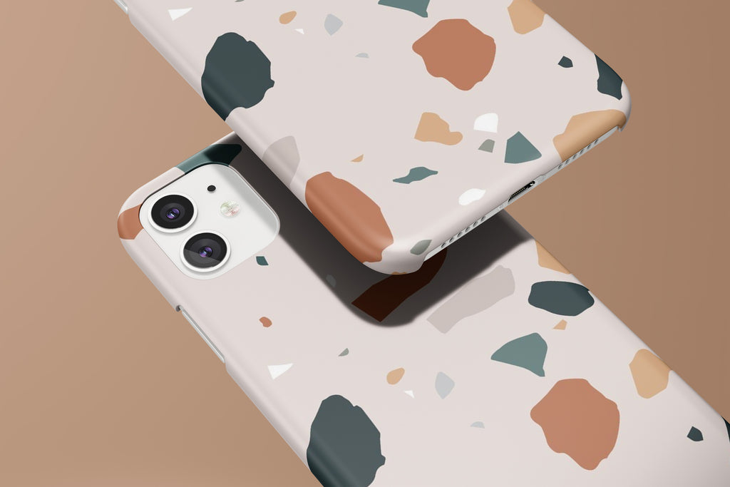 Abstract Terrazzo Mobile Phone Cases - Casetful