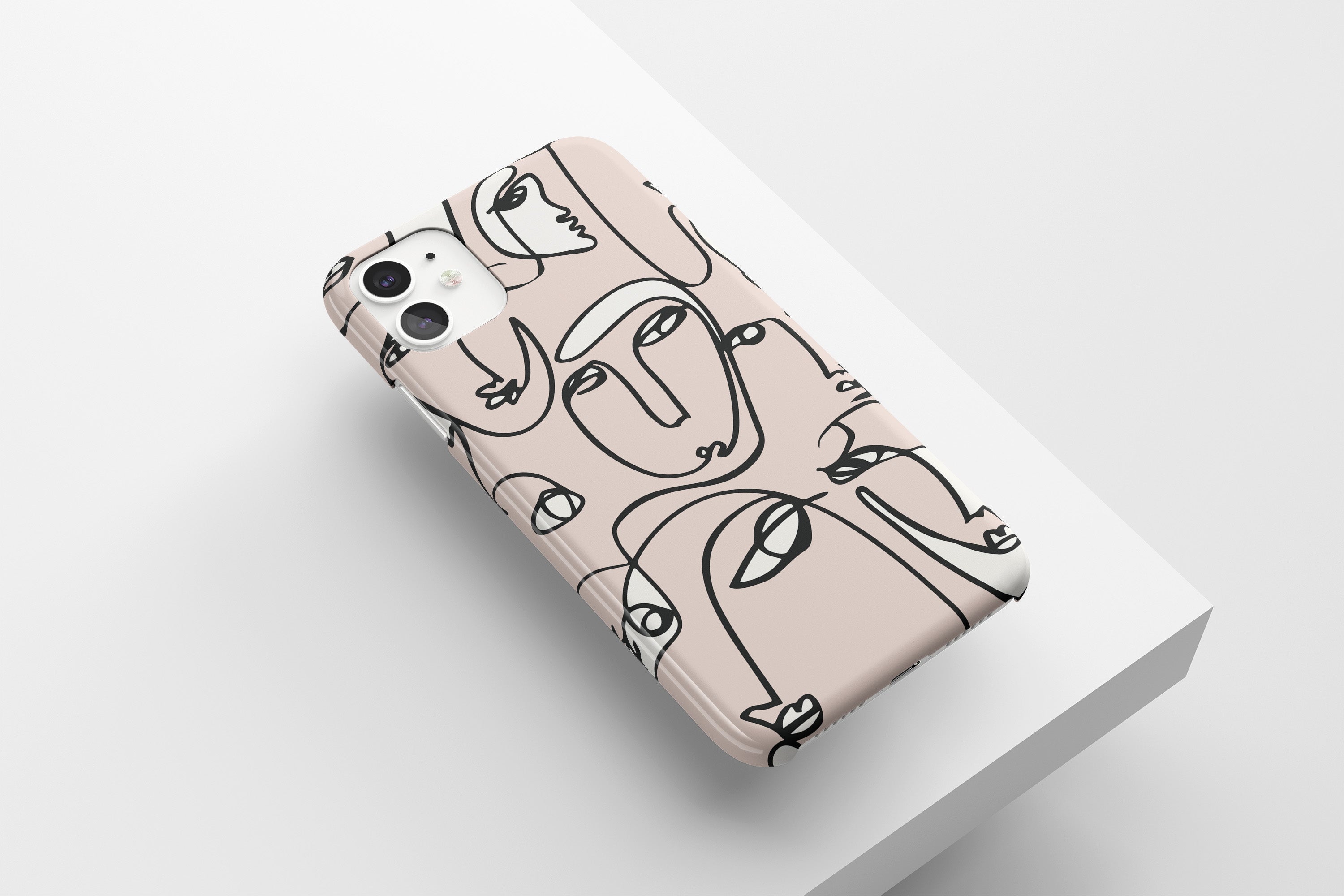 Abstract Faces Mobile Phone Cases - Casetful