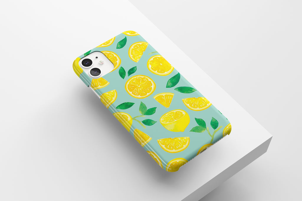 Green Lemon Mobile Phone Cases - Casetful