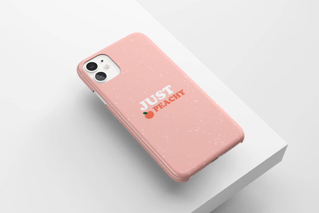 Just Peachy Mobile Phone Cases - Casetful