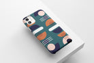 Shapes (Teal) Mobile Phone Cases - Casetful