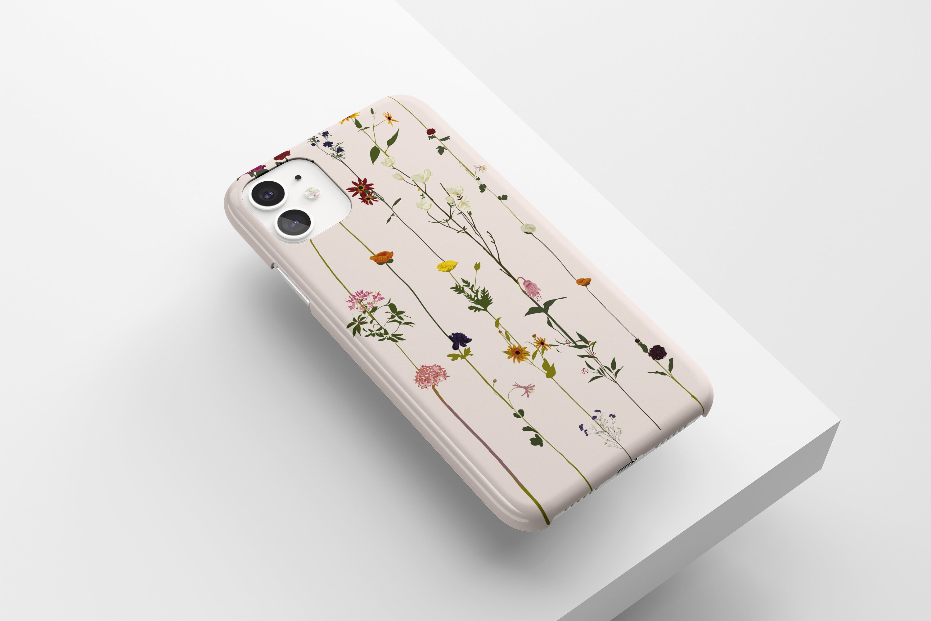 Pastel Flowers Mobile Phone Cases - Casetful