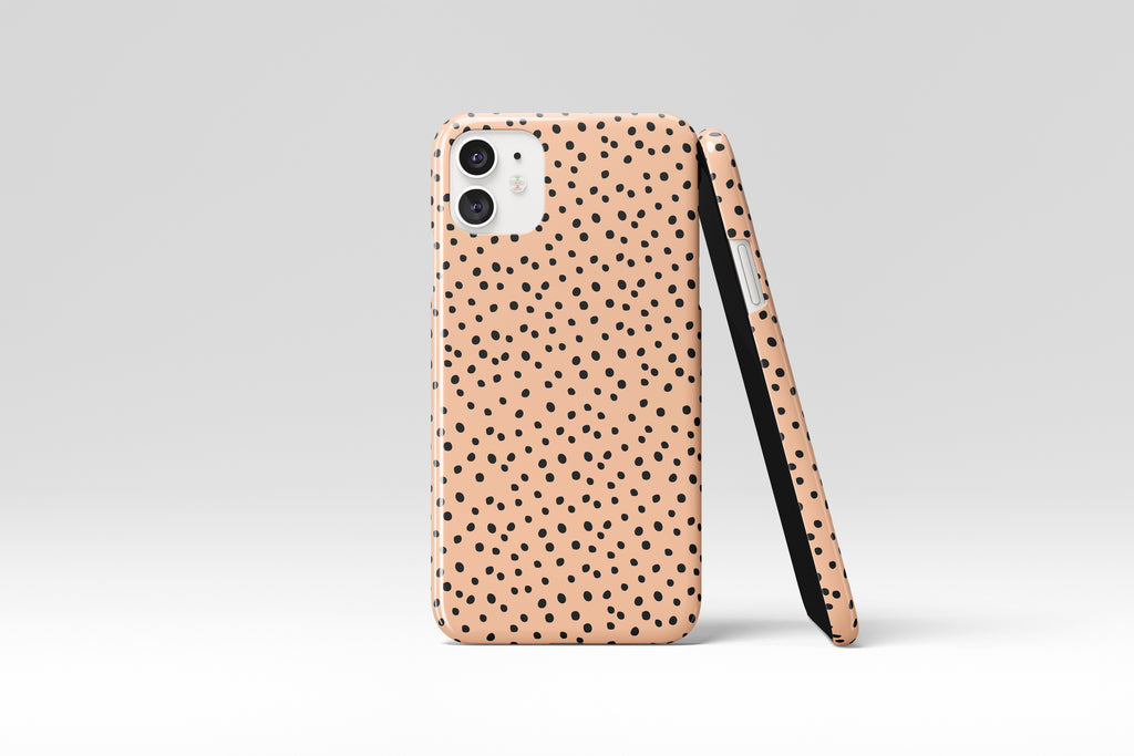 Dalmatian (Coral) Mobile Phone Cases - Casetful