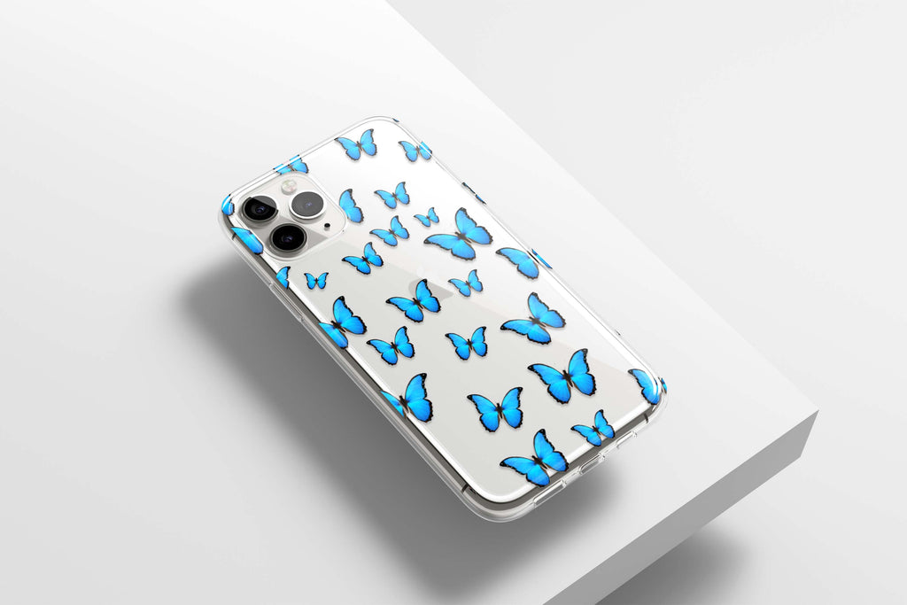 Blue Butterfly Mobile Phone Cases - Casetful