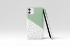 Geo Spots (Pastel Green) Mobile Phone Cases - Casetful