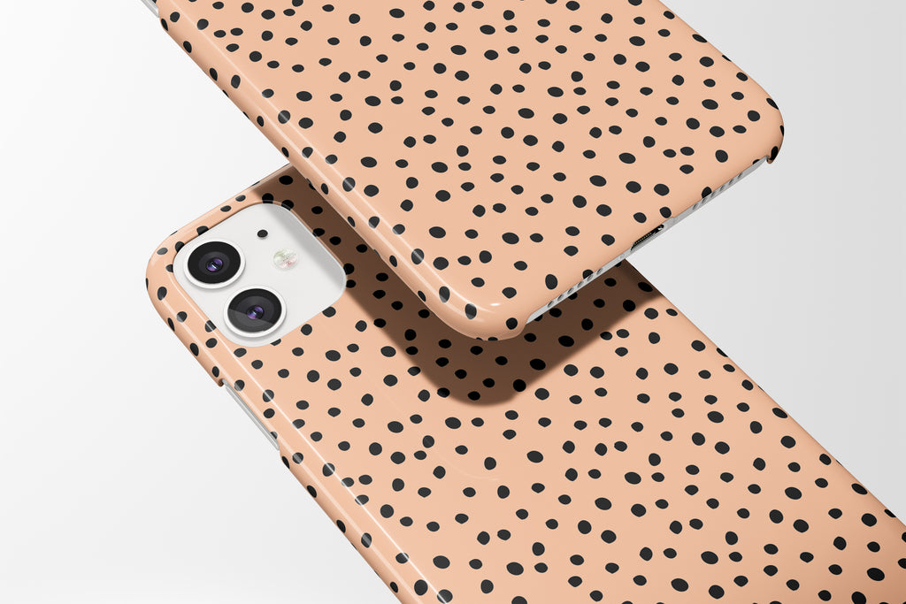 Dalmatian (Coral) Mobile Phone Cases - Casetful