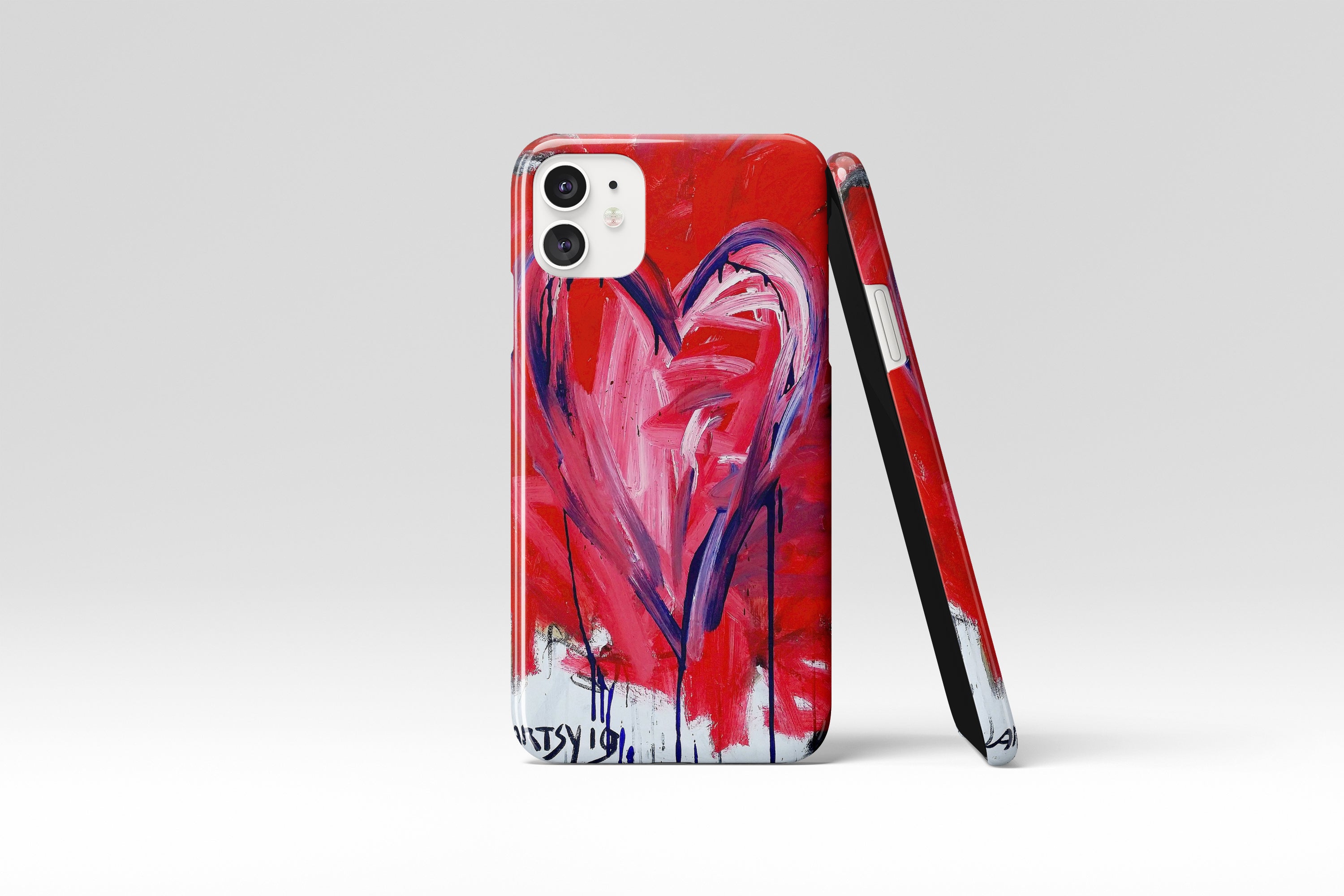 Bleeding Heart Mobile Phone Cases - Casetful