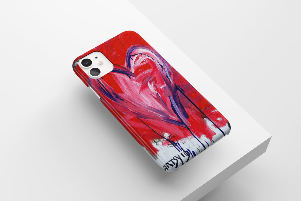 Bleeding Heart Mobile Phone Cases - Casetful
