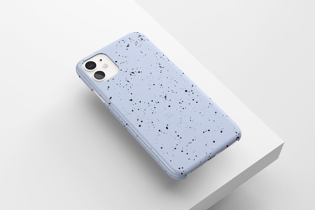 Specks (Pastel Blue) Mobile Phone Cases - Casetful