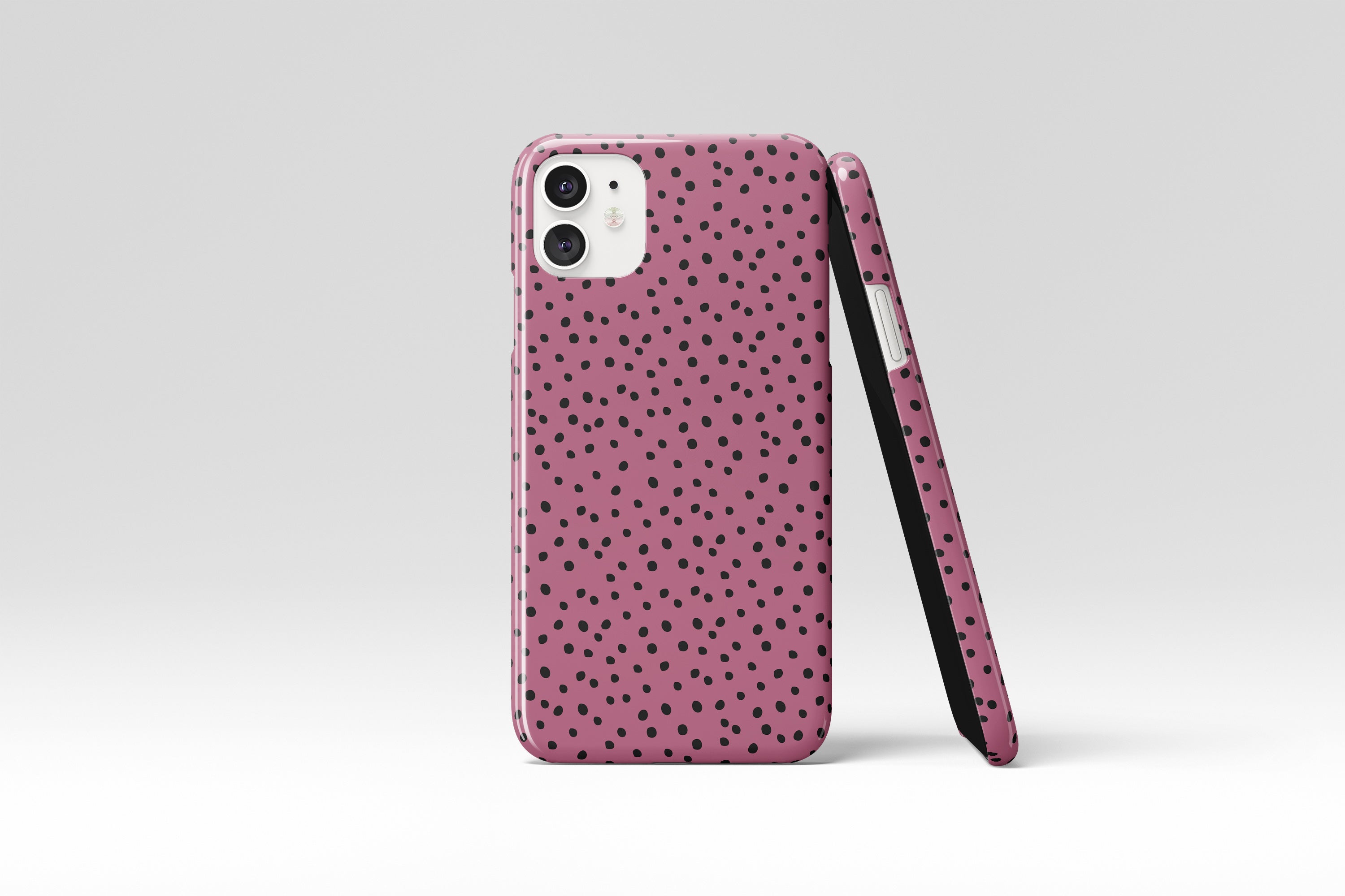 Dalmatian (Violet) Mobile Phone Cases - Casetful