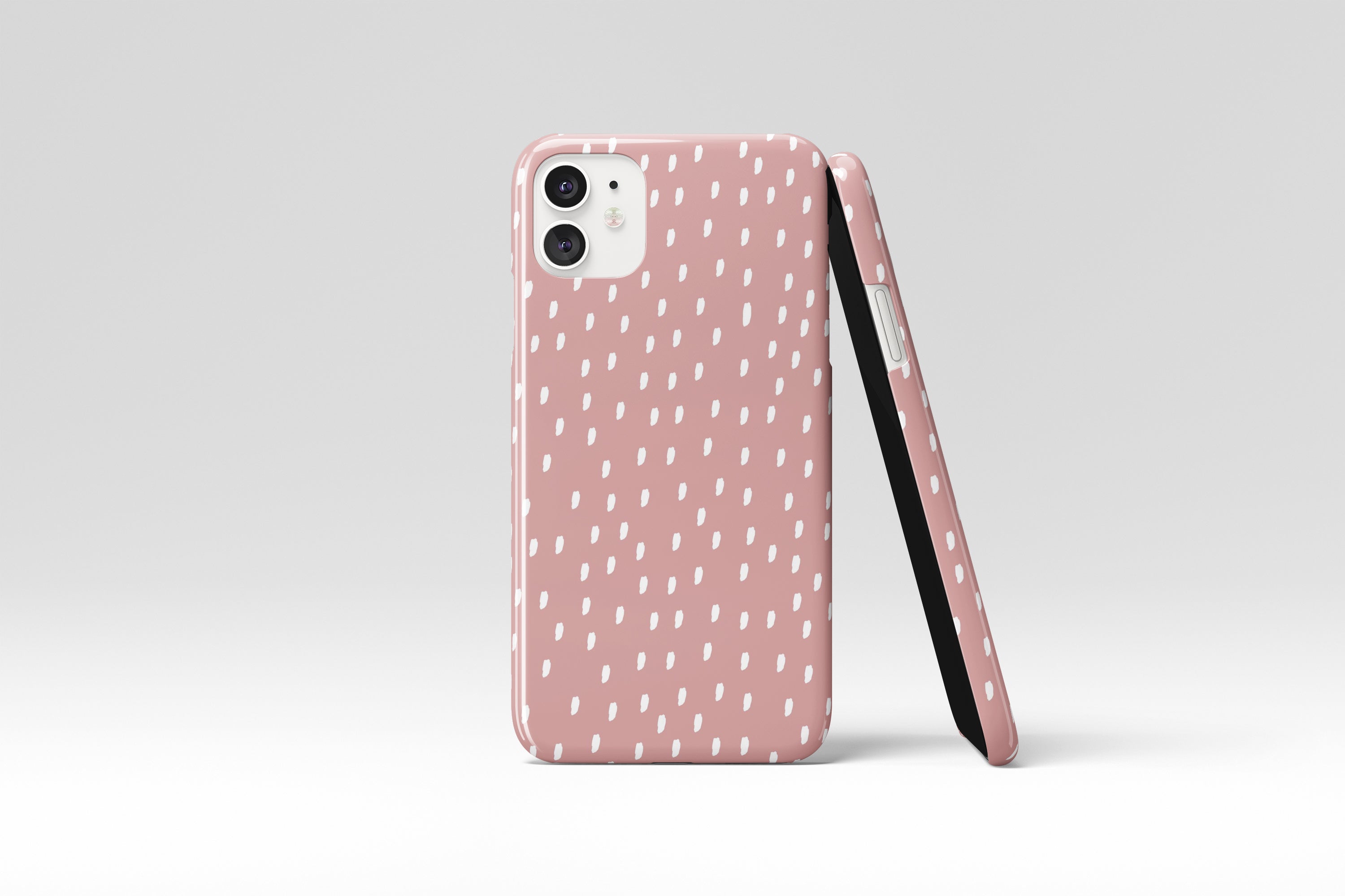 Dotty (Pink) Mobile Phone Cases - Casetful