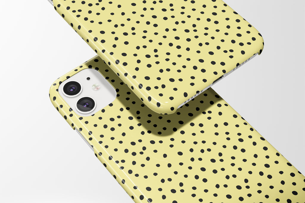Dalmatian (Yellow) Mobile Phone Cases - Casetful