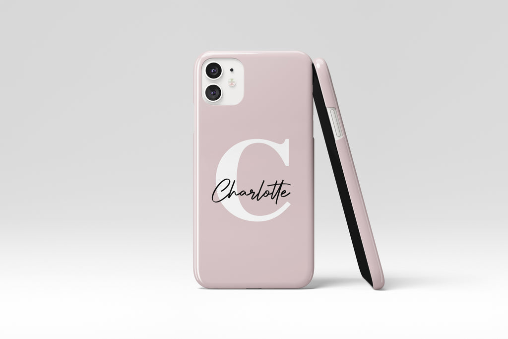 Signature (Pastel Pink) Mobile Phone Cases - Casetful