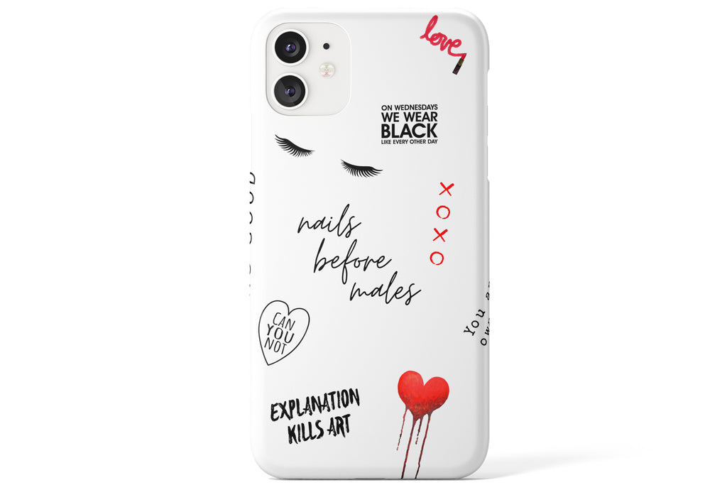 Explanation Kills Art Mobile Phone Cases - Casetful